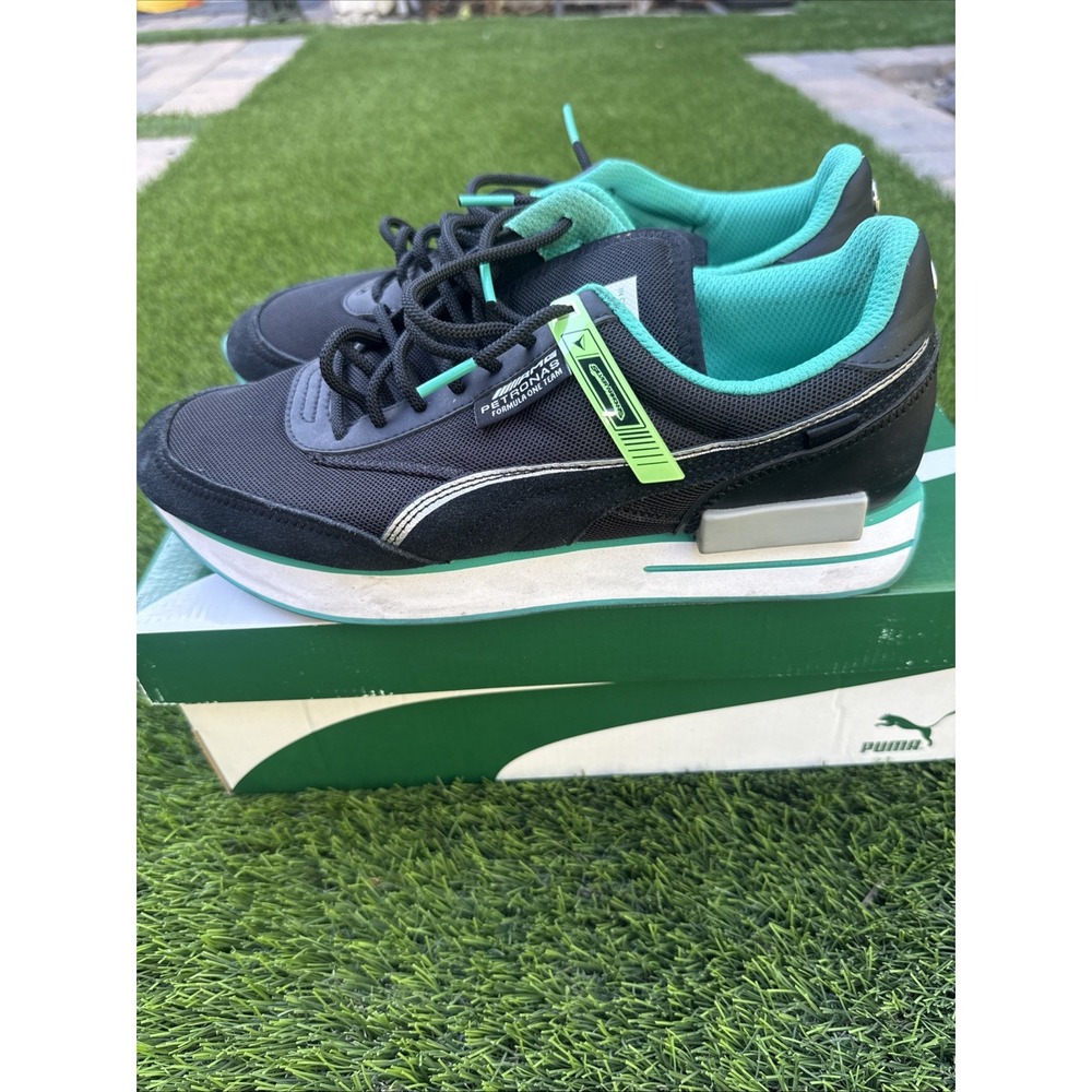 Mercedes-AMG Petronas F1 Future Rider Men's Sneakers Size US 10 - Picture 3 of 8